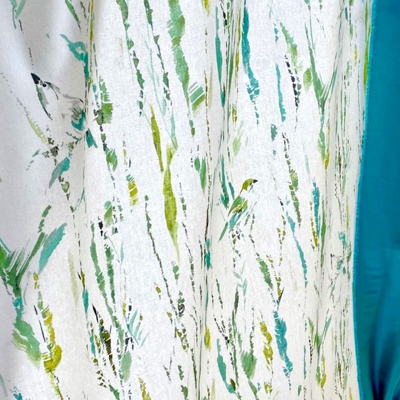 HP 💚 Annie Selke Home Tweet in Green Fabric - Picture 5 of 13